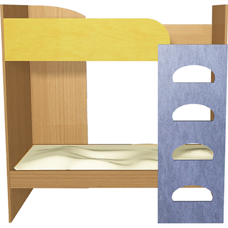 Ліжко для дитячого садочку ТК-РЕНЕССАНС (ДУ-КД2/1400х600)